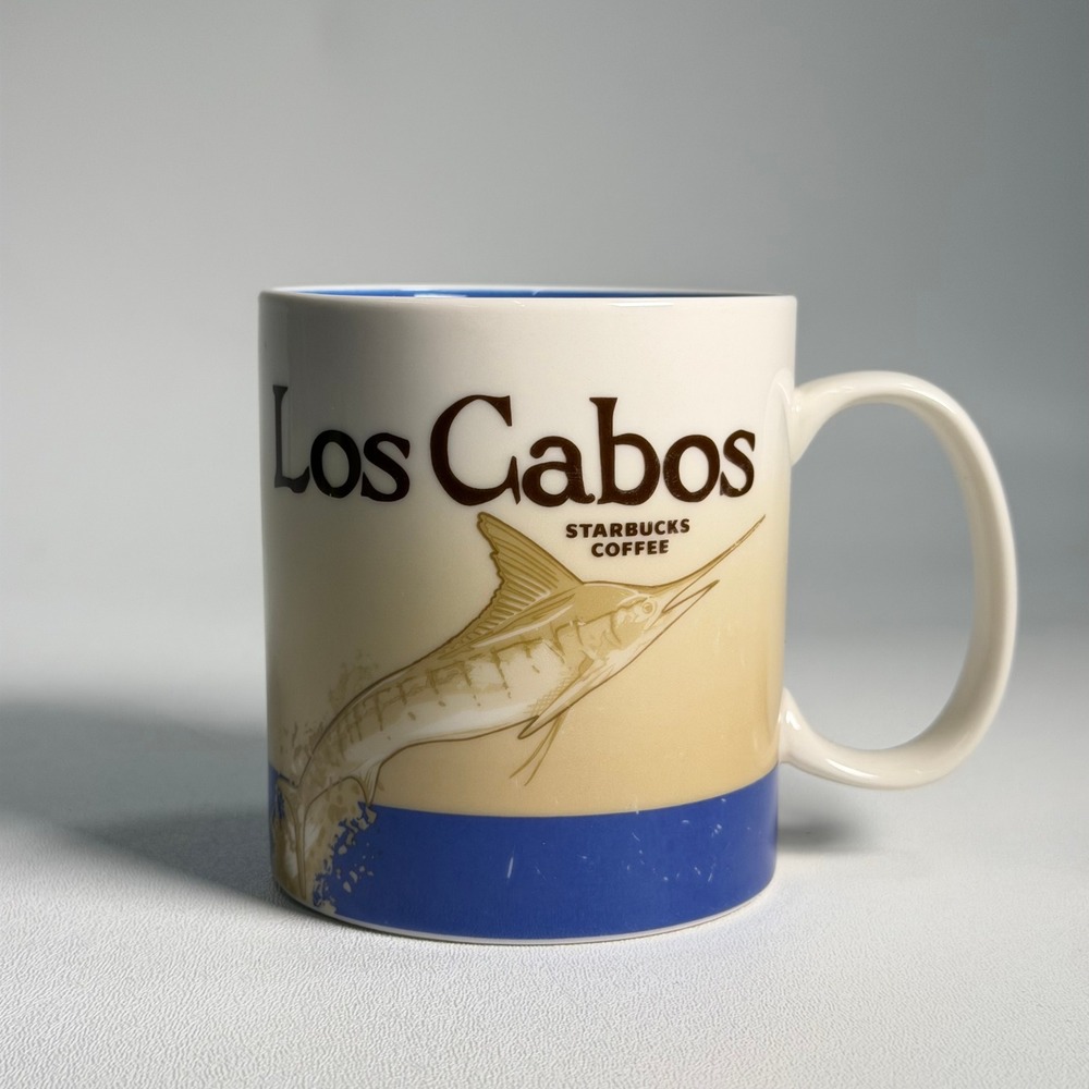 Starbucks Los Cabos‎ Global Icon Collector Series Coffee Mug Marlin 2018 16oz
